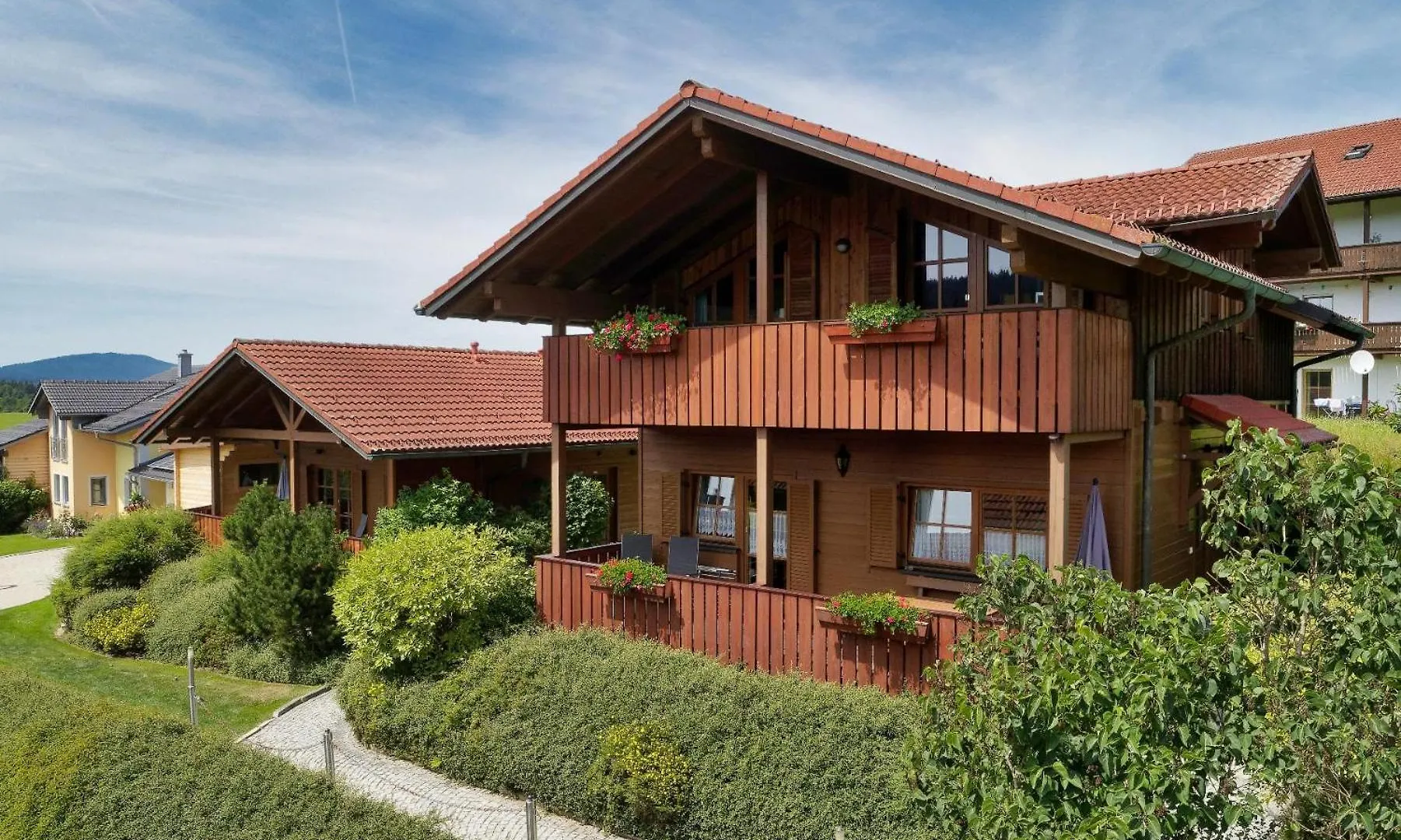 Apartment Ferienwohnungen Holzferienhaeuser Leithenwald Zwiesel Germany